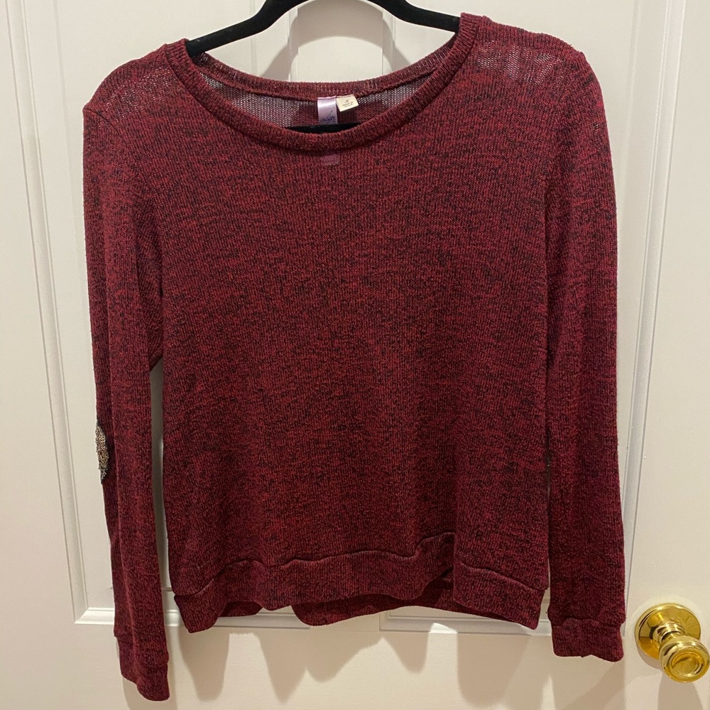 Alya Elbow Patch Sweater